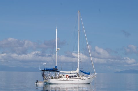 A calm morning at Eclipse Island