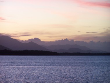 Sunset over Cardwell