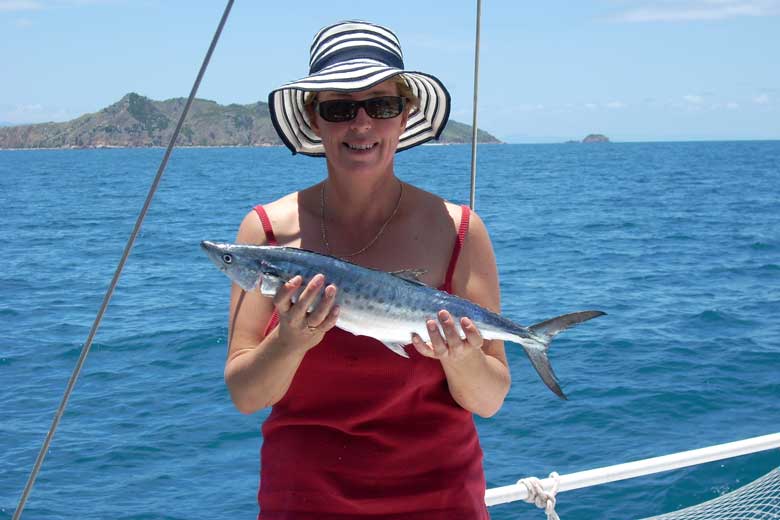 A 55cm Spotted Mackerel