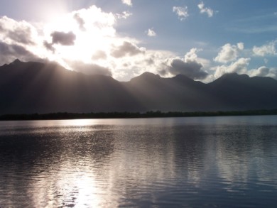 Sunrise in the Channel